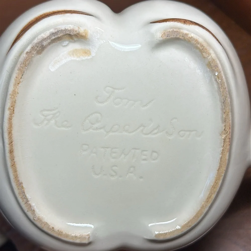 Vintage Shawnee Pottery Teapot Tom The Piper's Son Tea Pot Pitcher